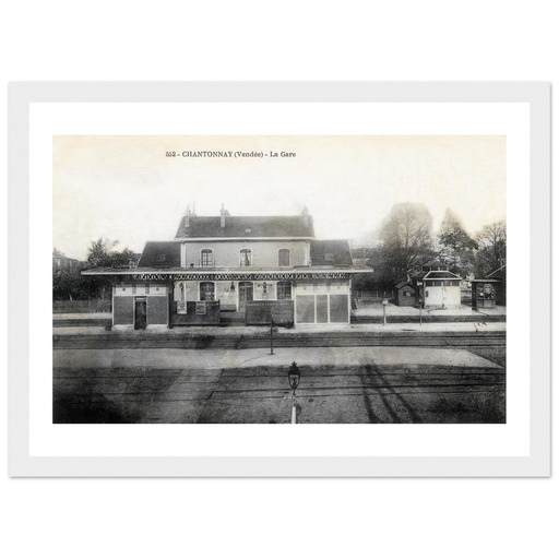 Chantonnay (Vendee) - La gare