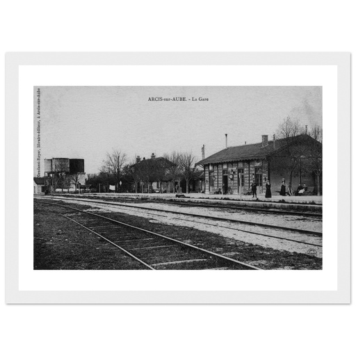 Arcis sur Aube - La gare
