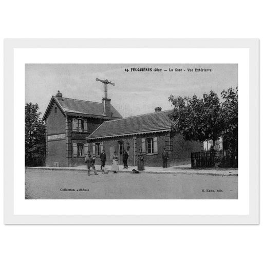 Feuquières - La Gare-Vue interieure