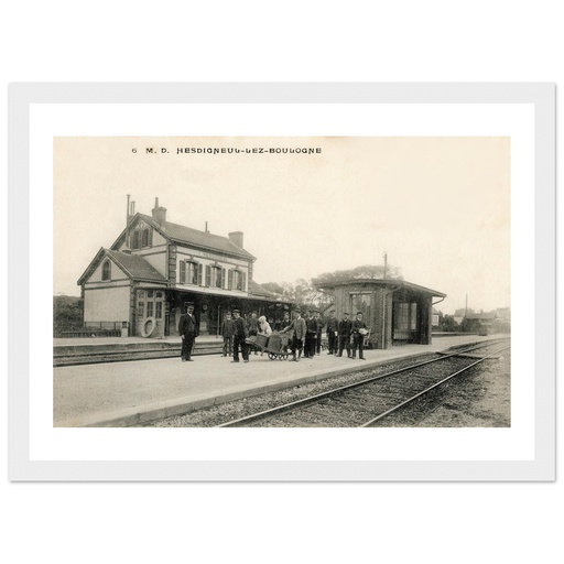 Hesdigneul-lès-Boulogne - la Gare