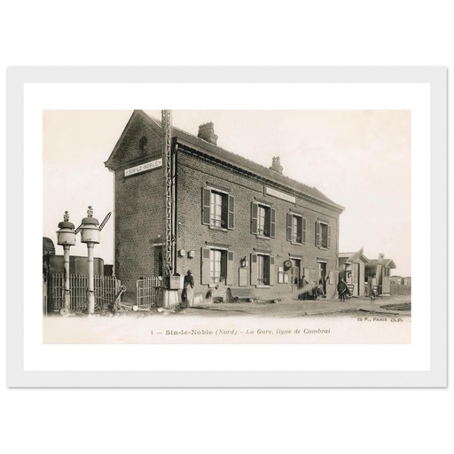 Sin-le-Noble - La Gare, Ligne de Cambrai