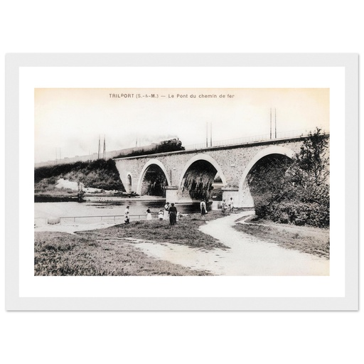 Trilport - Le pont du Chemin de Fer