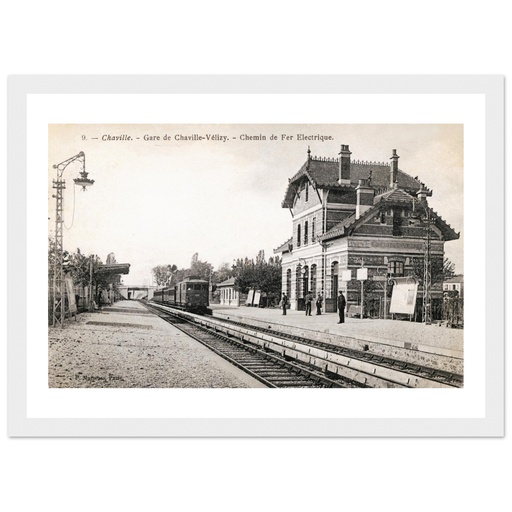 Chaville - la gare, chemin de fer electrique