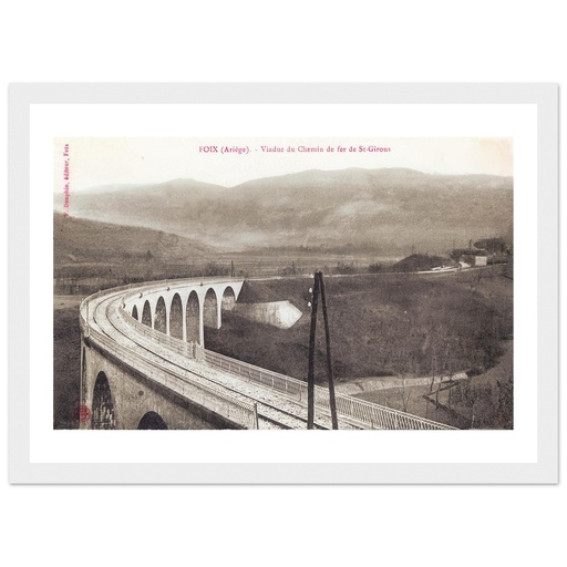 Viaduc du Chemin de fer de St Giron       Lot - Aquitaine - France