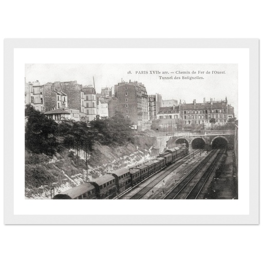 Chemin de fer de L'ouest - Tunnel des Batignolles