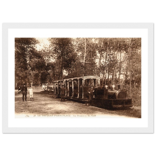 Le Touquet-Paris-Plage - le tramway du Golf
