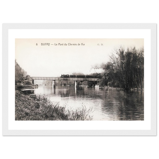 Butry - Le pont du chemin de fer