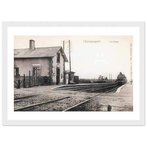 Campagne - La Gare Sarthe - Region Centre - France