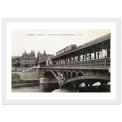 le pont du metropolitain