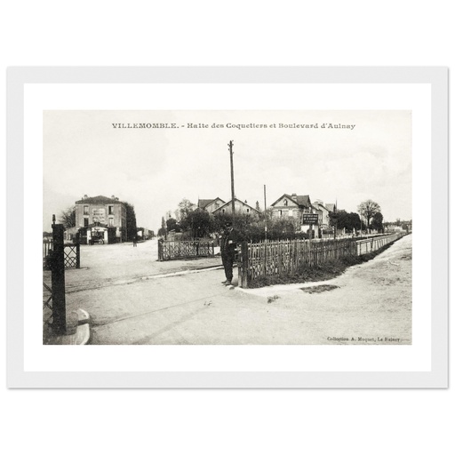 Villemomble - Halte des Coquetiers et Boulevard d Aulnay