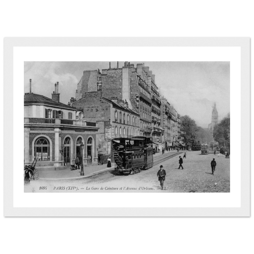 Pais XIVe - La Gare de Ceinture et l Avenue d Orleans