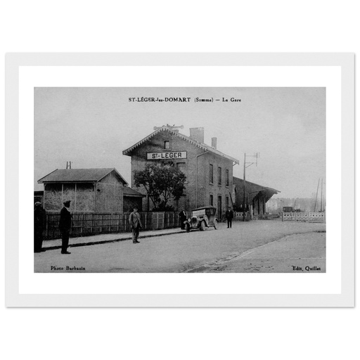 ST-LEGER-les-DOMART - La gare