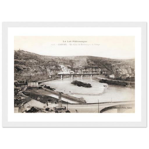 Cahors - Un coin de Saint-Georges - La Vierge
