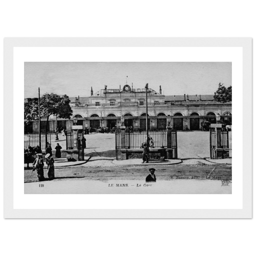 Le Mans - Interieur de la gare