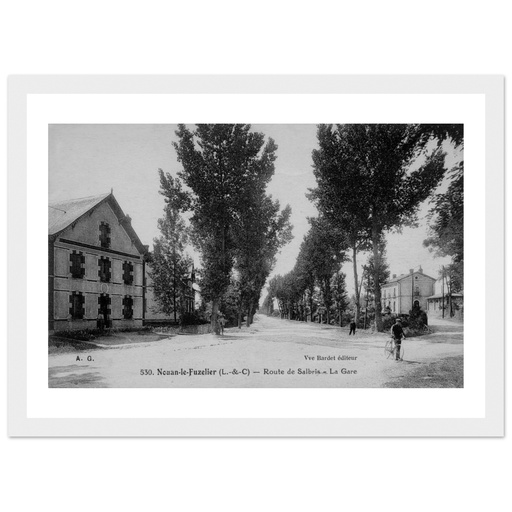 Nouans - le Fuzelier Route de Salbris - la Gare