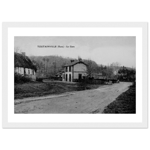 Toutainville - La Gare