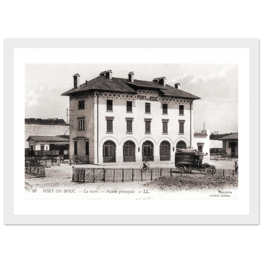 Port-de-Bouc - La Gare - Façade principale