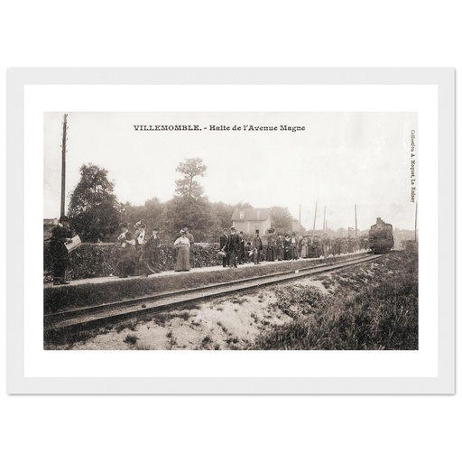 Villemonble- Halte de l'Avenue Magne