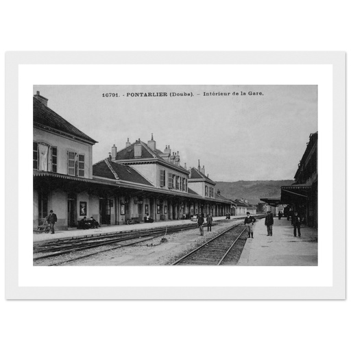 Pontarller - Doubs - Franche Comte - France    La Gare
