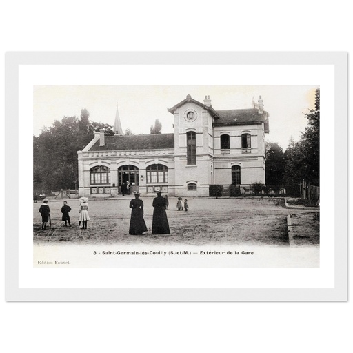 Saint-Germain-les-Couilly - Extérieur de la Gare