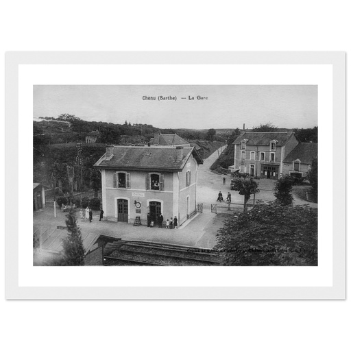 Chenu - La Gare