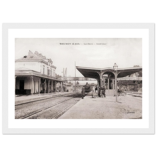 Brunoy - La Gare, intérieur