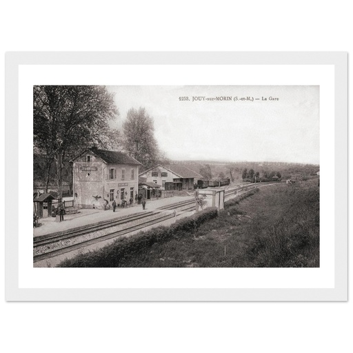Jouy-sur-Morin (S-et-M) - la Gare