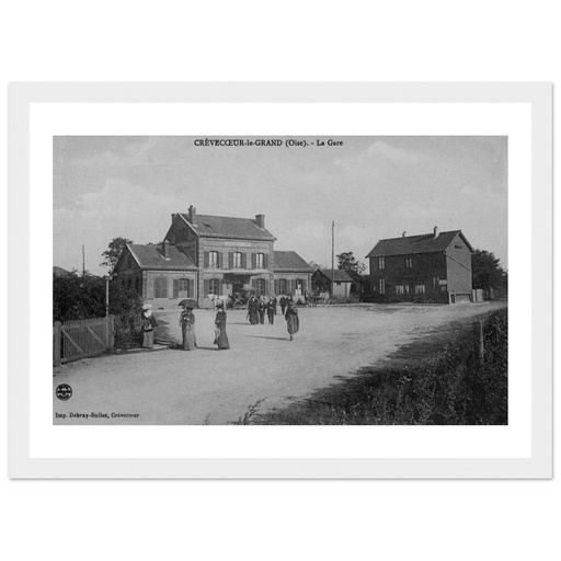 Crevecoeur-le-Grand - La Gare