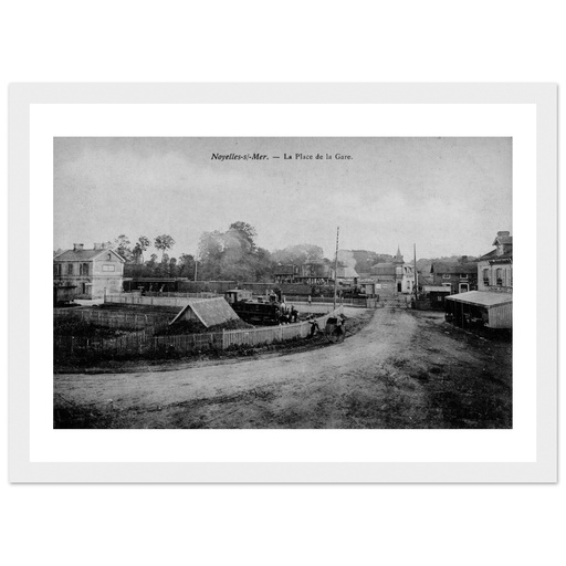 Noyelles sur Mer - La Place de la Gare