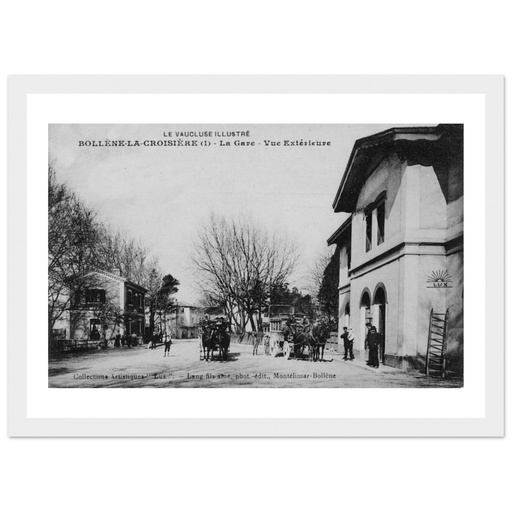 Bollène - La Croisière - la Gare vue exterieure