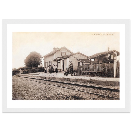 Eschamps - La gare