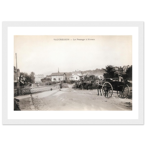 Vaucresson - Le passage a niveau