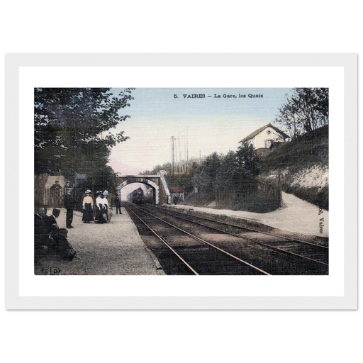 Vaires - La Gare, les Quais