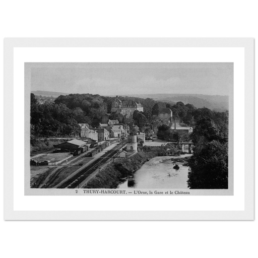 Thury - Harcourt - La Gare etle chateau