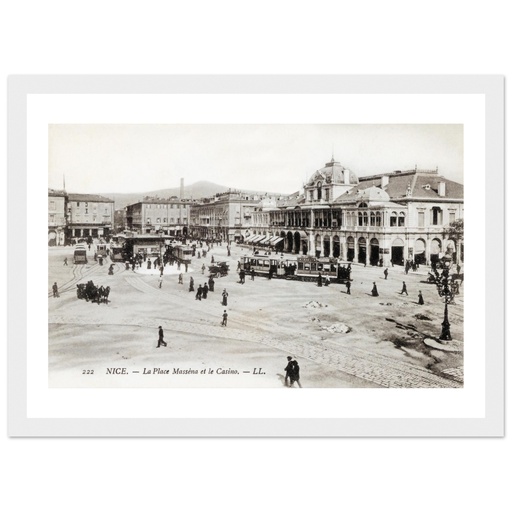 Nice - La Place Massena et le Casino