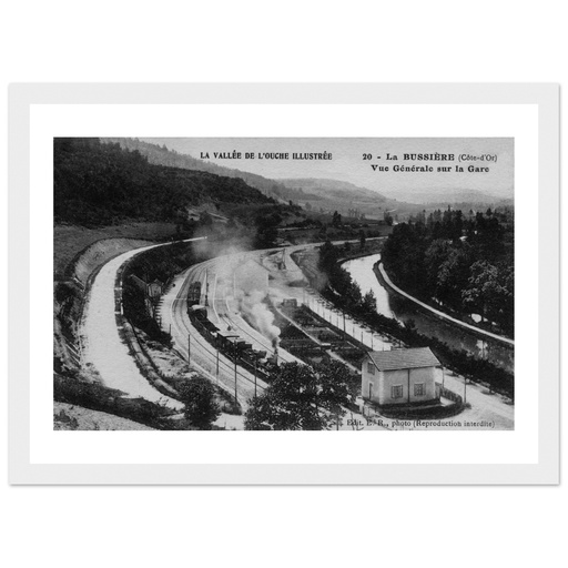 La Bussière - Vue generale sur la Gare