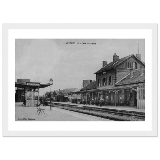 Avesnes lez Aubert - La gare