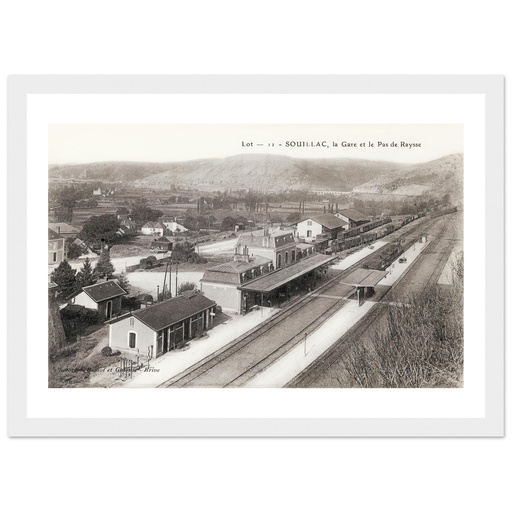 Souillac - la Gare et le pas de Raysse