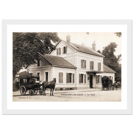 Pougues - Les eaux - La Gare