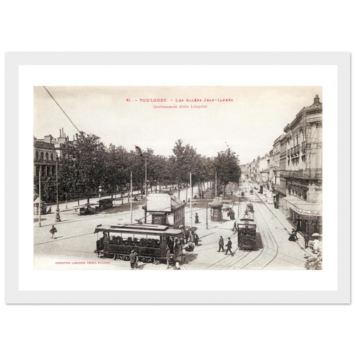 Toulouse les allees Jean Jaures