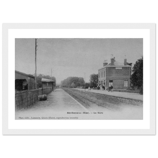 Serifontaine - la Gare