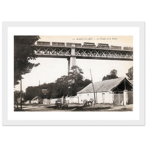 Marly le roi - le viaduc et la duc