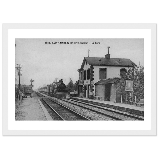 St Mars la Briere - la gare