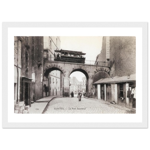 Nantes - Le pont Sauvetout