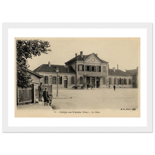 Crepy-en-Valois (Oise) - La Gare