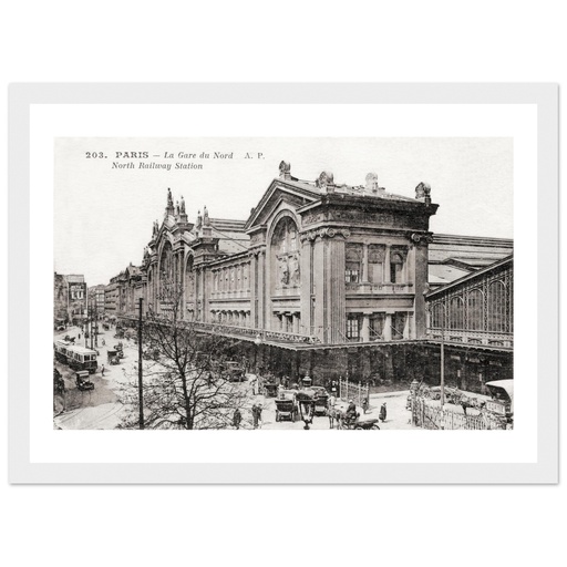 Paris - La gare du nord
