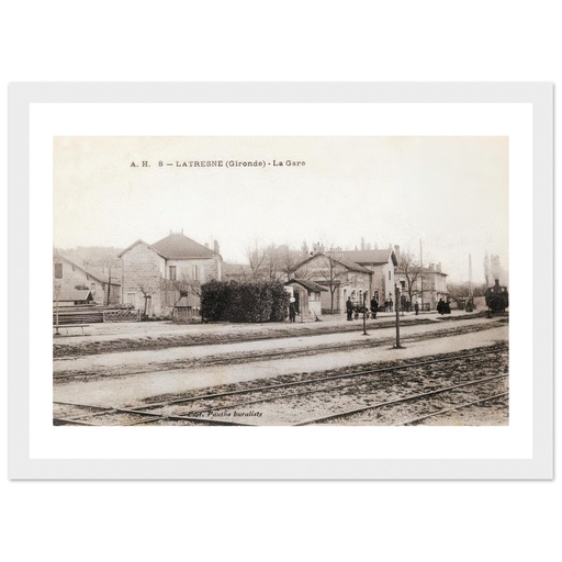 Latresbe (Gironde) - La Gare