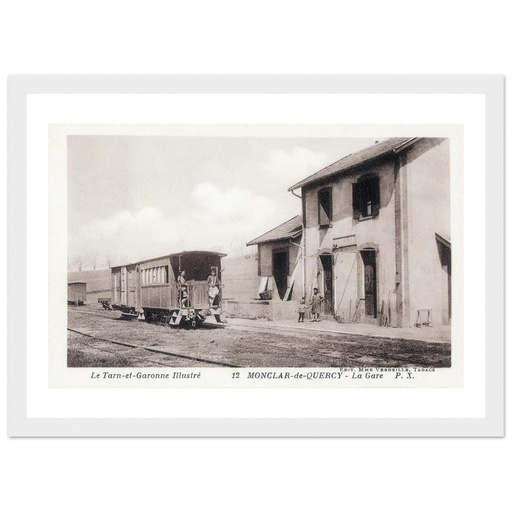 La Tarn-et-Garonne  -Monclar-de-Quercy - La Gare