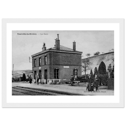 Toutainville - La riviere - la Gare