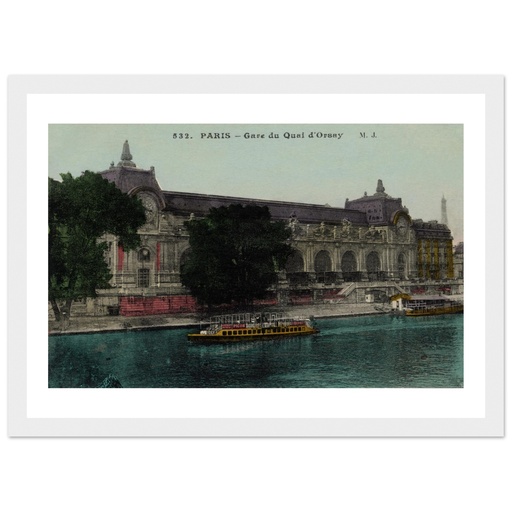 Paris - Interieur de la nouvelle gare d'Orleans, Quai d'Orsay